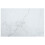 VidaXL vidaXL Table Top with Marble Design White Tempered Glass Coffee Table Top Set 1