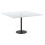 VidaXL vidaXL Table Top White Tempered Glass with Marble Design Dining Table Top Set 2