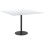 VidaXL vidaXL Table Top White Tempered Glass with Marble Design Dining Table Top Set 2