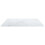 VidaXL vidaXL Table Top White Tempered Glass with Marble Design Dining Table Top Set 4