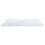 VidaXL vidaXL Table Top White Tempered Glass with Marble Design Dining Table Top Set 4