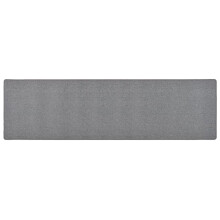 vidaXL Carpet Runner Dark Grey Hallway Kitchen Office Floor Carpet Area Rug