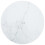 VidaXL vidaXL Table Top White Tempered Glass with Marble Design Dining Table Top Set 1