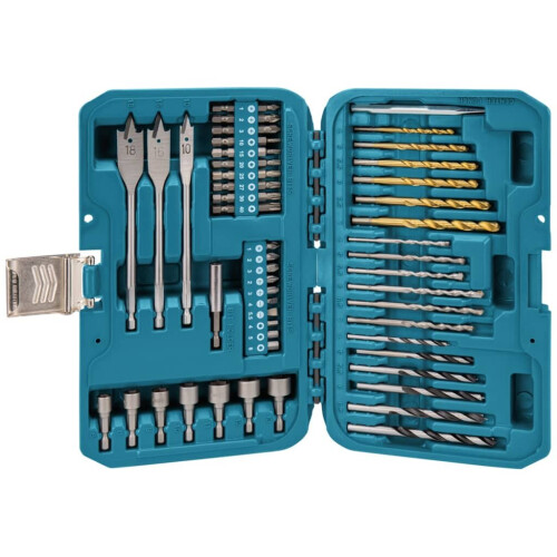 Makita Makita Power Tool Set 50 Piece Metallic Driver Bit Set Power Tool Accessory 2