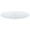 VidaXL vidaXL Table Top White Tempered Glass with Marble Design Dining Table Top Set 3