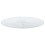 VidaXL vidaXL Table Top White Tempered Glass with Marble Design Dining Table Top Set 3