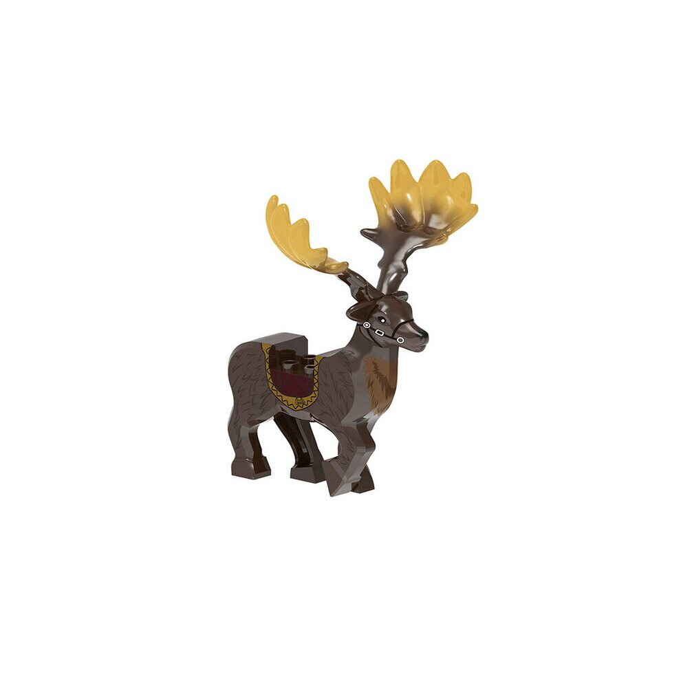 2PCS SET Hobbit Deer Minifigure Fit Lego Building Block Kids Toy