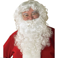 Rubie's Value Santa Bart- und Perckenset fr Herren, Partyzubehr, Wei, Einheitsgre US