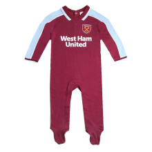 (0-3 Months) West Ham United Baby Sleepsuit 2021/22-12-18 Months