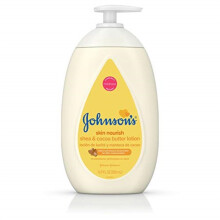 Johnsons Baby Lotion Shea & Cocoa Butter 16.9 Ounce Pump (500ml)