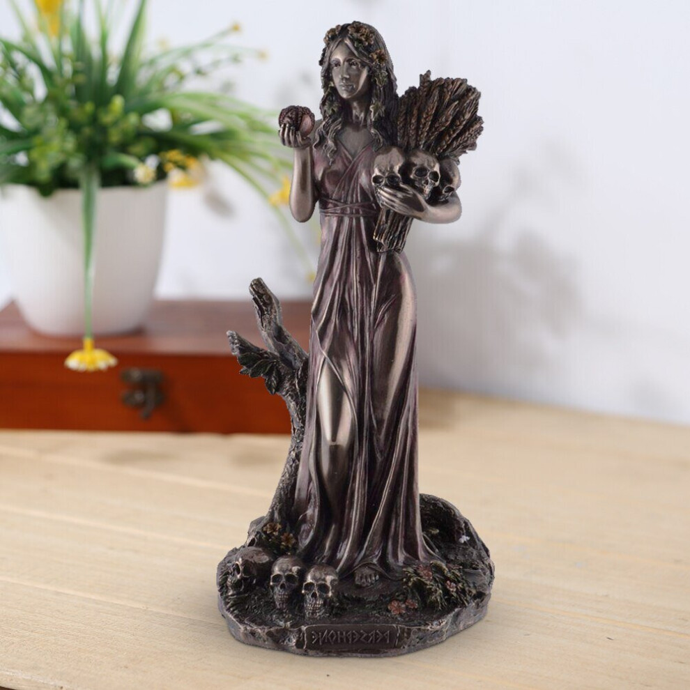 Resin Persephone Goddess Sculpture Art Statues Outdoor Garden Decoration Ornament Home Desktop Decor Figurine Creative Gift