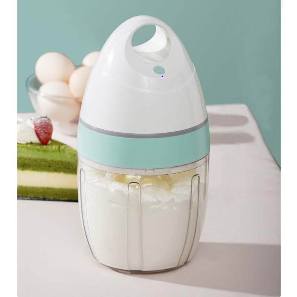 USB Electric Milk Frother Household Automatic Whisk Whipped Cream Mixer Desktop Egg Beater Kitchen Tools