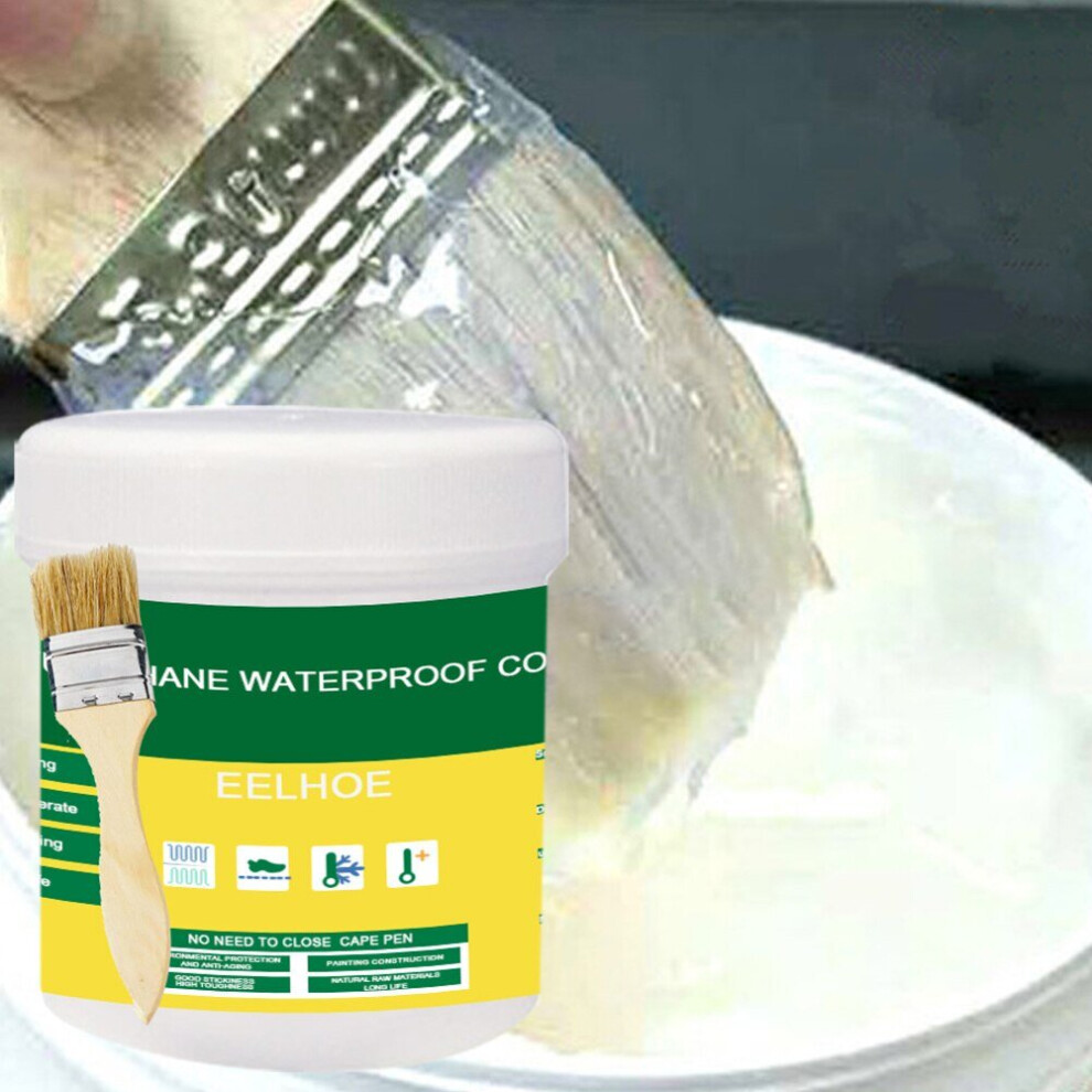 Waterproof Invisible Paste Sealant Mighty Paste Polyurethane Glue With Brush Adhesive Repair Glue For Roof Repair Broken Tool 3304242213219