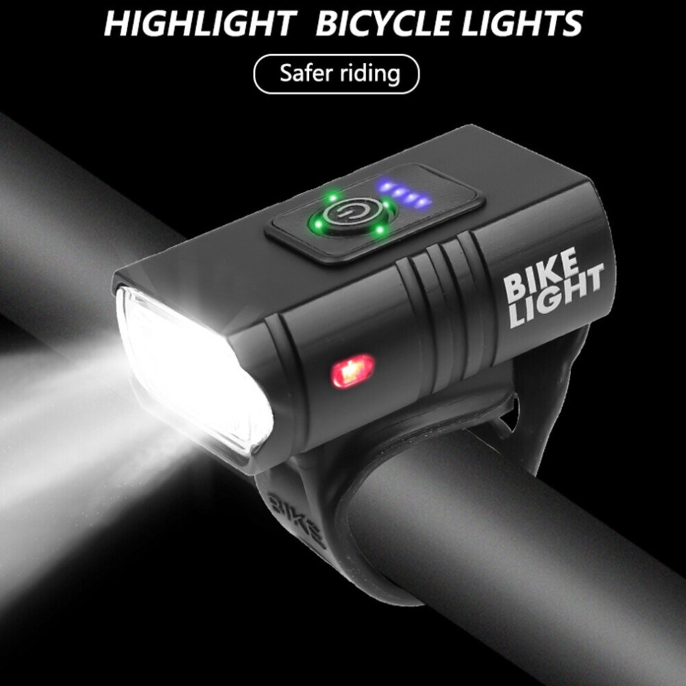 T6 LED Bicycle Light 10W 800LM USB Rechargeable Power Display MTB Mountain Road Bike Front Lamp Flashlight Bicycle Front Light