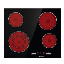 Hisense E6432C Musta 60cm 4 vyöhykkeen kosketusohjaus keraaminen keittotaso lapsilukolla varustettuna