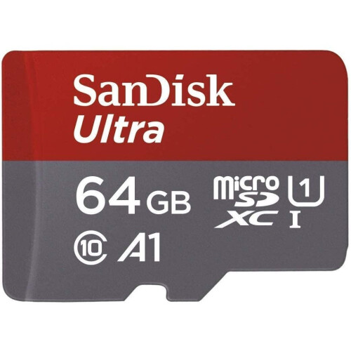 SanDisk SanDisk Ultra MicroSDXC Card 120MB/s Class 10 UHS-I - 64GB