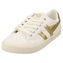 Gola Tennis Mark Cox Womens Casual Trainers in Off White Gold - Size 5 UK