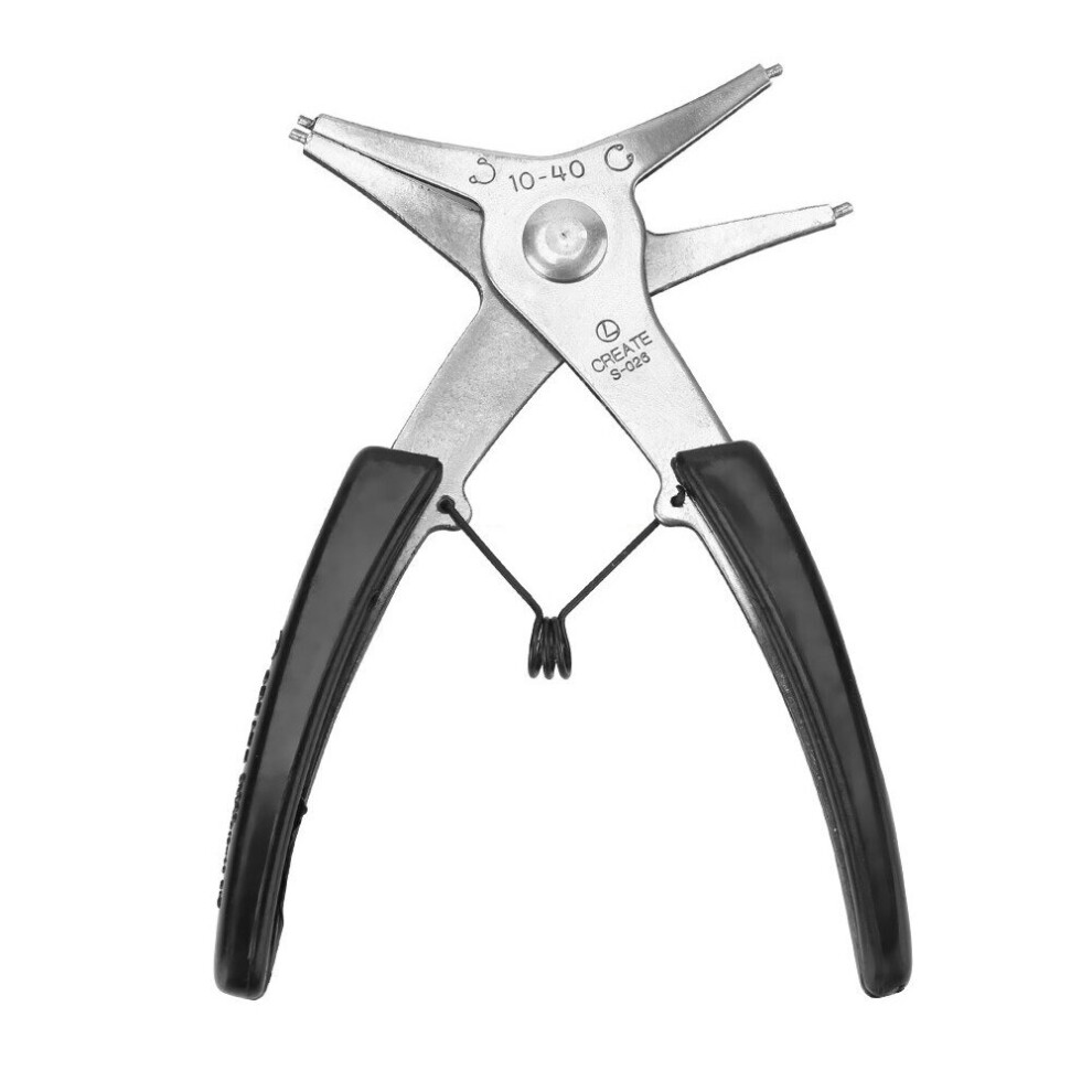 Internal And External Card Dual Purpose Circlip Pliers Retaining Pincers Two-In-One Hardware Snap Ring Pliers Hardware Repair 3304242213899
