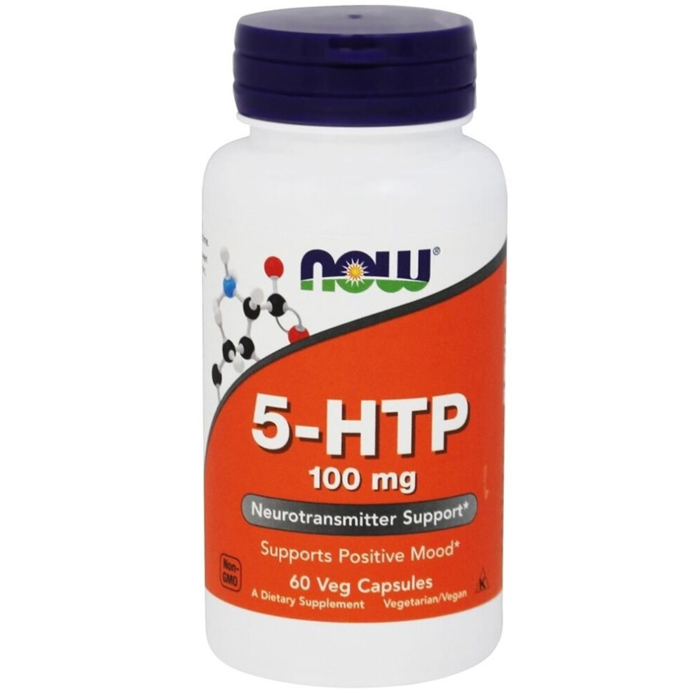 Now 5-Htp 100 Mg Veg Capsules 60'S