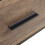 Living And Home Metal Frame Console Table for Hallway with 2 Drawers 7