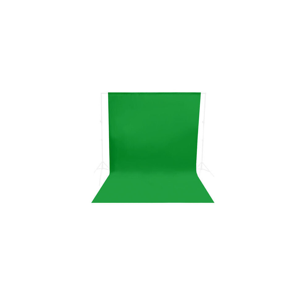 (, 300*300Cm/10*10 Ft) Screen Chroma Key Background Photography Backdrop For Streaming Portable Green/Black 698967055272