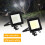CZHONG-50W LED PIR Sensor Flood Energy Saving Security Lamp Warm Light 3