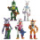 5pcs Five Nights at Freddy's Security Breach 5pcs Light Figuras de Acción 1