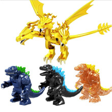 4PCS/SET Godzilla Figure Fit Lego Building Block Kids Toy UK