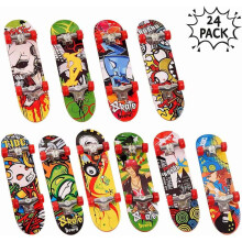 (12PCS) 12 Finger Skateboard Fingerboard Skate Board Kids Table Deck Kids Mini Gift Toys