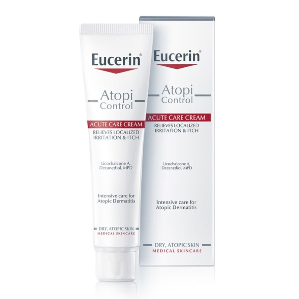 Eucerin Atopicontrol Acute Care Cream Relief For Eczema Symptoms 40 Ml