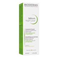 Bioderma Sebium Night Peel Smoothing Concentrate Reduce Spots & Blemishes 40ml