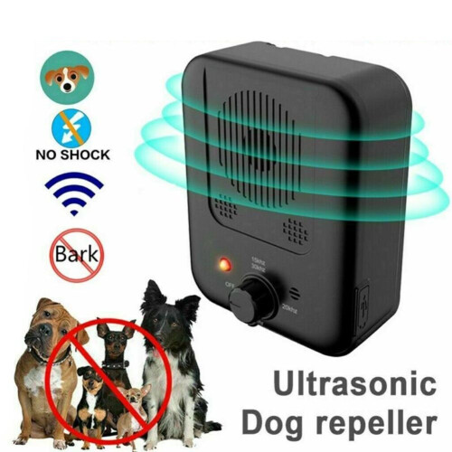 Pet Ultrasonic Anti-Barking Device Dog Bark Control Stop Repeller Silencer Tools