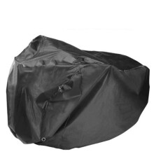 (Black, M-200*75*110CM(For 2 Bike)) Single/Double/Triple Bicycle Bike Cycle Cover Waterproof Rain Dust Sun Protector