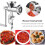 High Quality Adjustable Kitchen Meat Mincer Grinder Heavy Duty Burrs 6