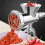 High Quality Adjustable Kitchen Meat Mincer Grinder Heavy Duty Burrs 2
