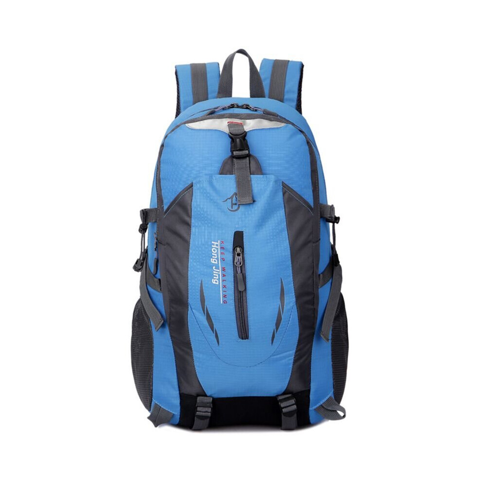 (Blue) Large 40L Travel Rucksack Outdoor Waterproof Hiking Camping Bag Luggage Backpack Blue,Multicoloured