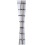 (Large Quadro) Shower Curtain Mould & Mildew Resistant 12 Hook 4