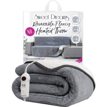 SweetDreams XL Electric Heated Reversible Heated Throw 200 x 130cm