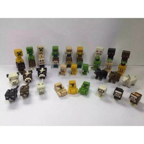36st Kinder Speelgoed Minecraft Minifiguren Steve Creeper Gift 1