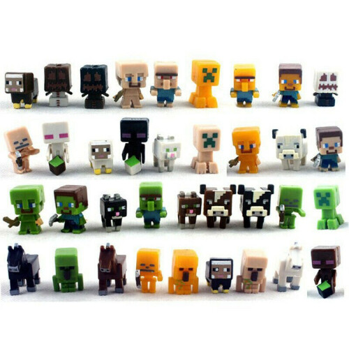 36st Kinder Speelgoed Minecraft Minifiguren Steve Creeper Gift