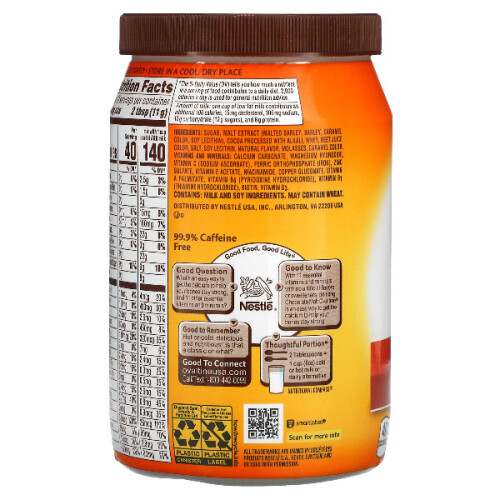 Ovaltine, Chocolate Malt Mix, 12 oz (340 g) 1