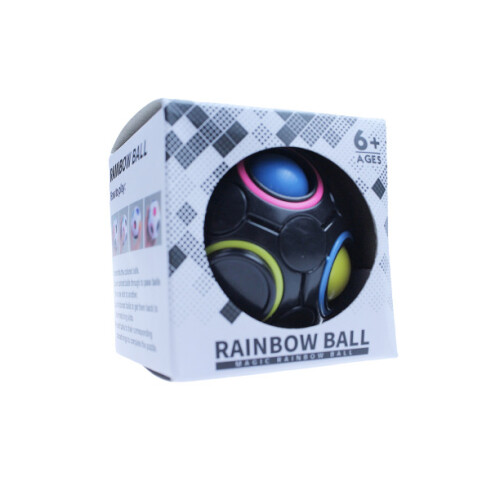 (Black) 3D Puzzle Fidget Colour Ball 1