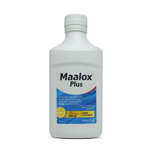 Maalox Plus Suspension 355 mL 1