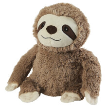 Warmies Cozy Plush Brown Sloth Microwave Heatable Toy