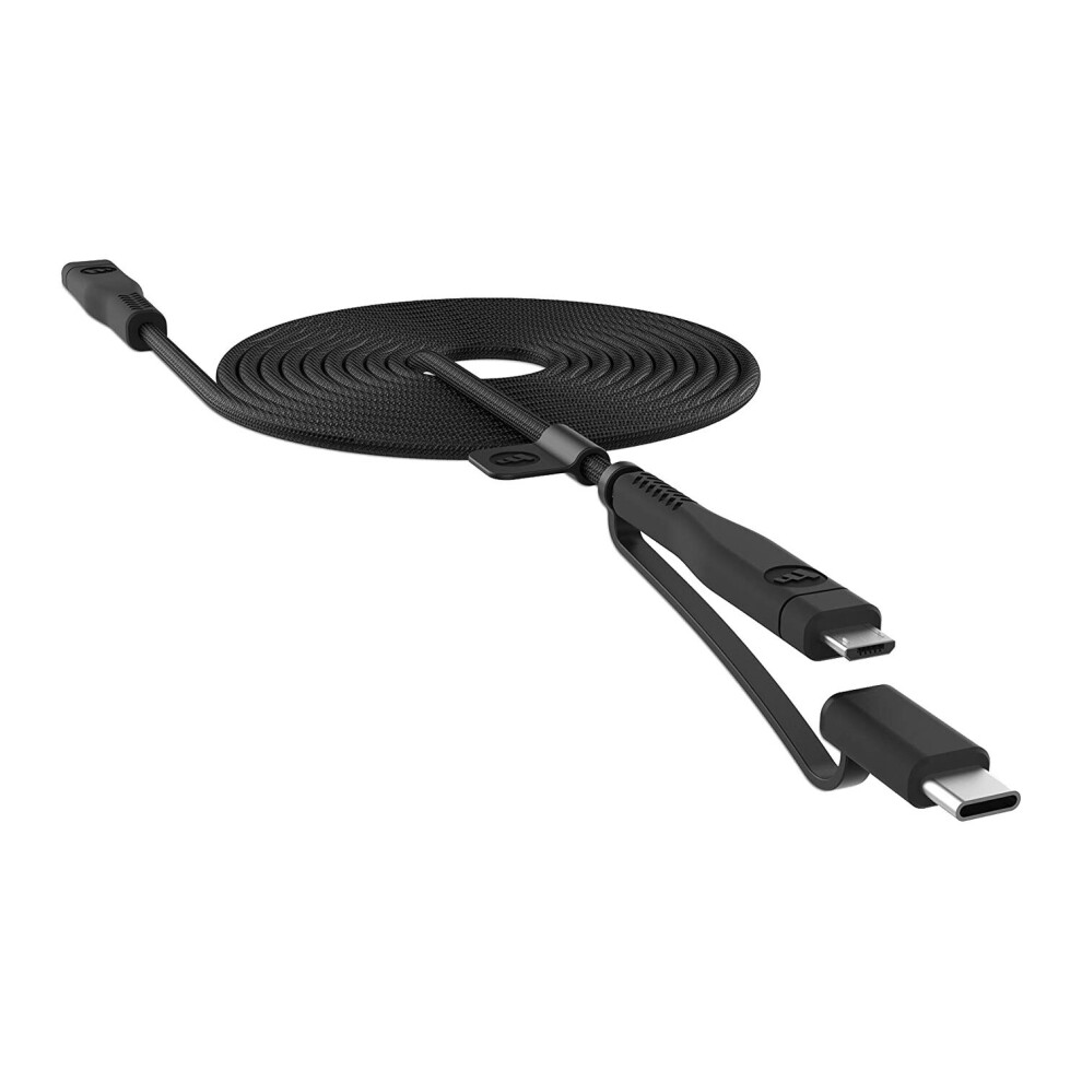 Mophie Pro Switch-Tip Cable Usb-C To Usb-C & Micro Usb Connectors 810472036397