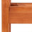 VidaXL vidaXL Solid Eucalyptus Wood 3-Seater Garden Bench 150cm Outdoor Furniture 5