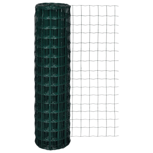 VidaXL Gartenzaun Maschendraht Gitterzaun Schweißgitter 10x1,5m