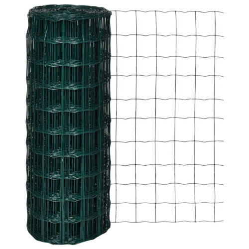 VidaXL Gartenzaun Maschendraht Gitterzaun Schweißgitter 10x1,0m