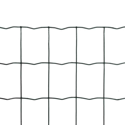 VidaXL Gartenzaun Maschendraht Gitterzaun Schweißgitter 10x1,0m 1
