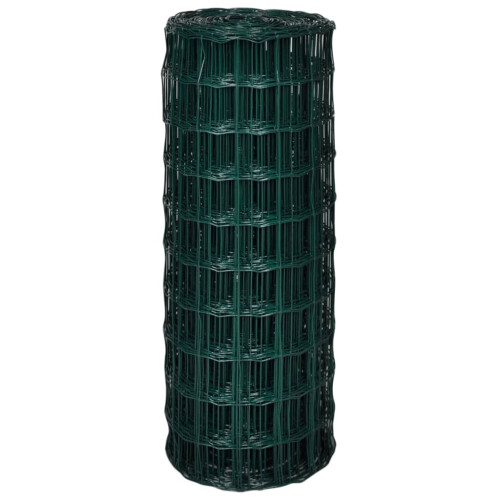 VidaXL Gartenzaun Maschendraht Gitterzaun Schweißgitter 25x1,0m 2